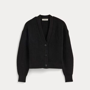 Everlane the boxy cardigan in everyday cotton